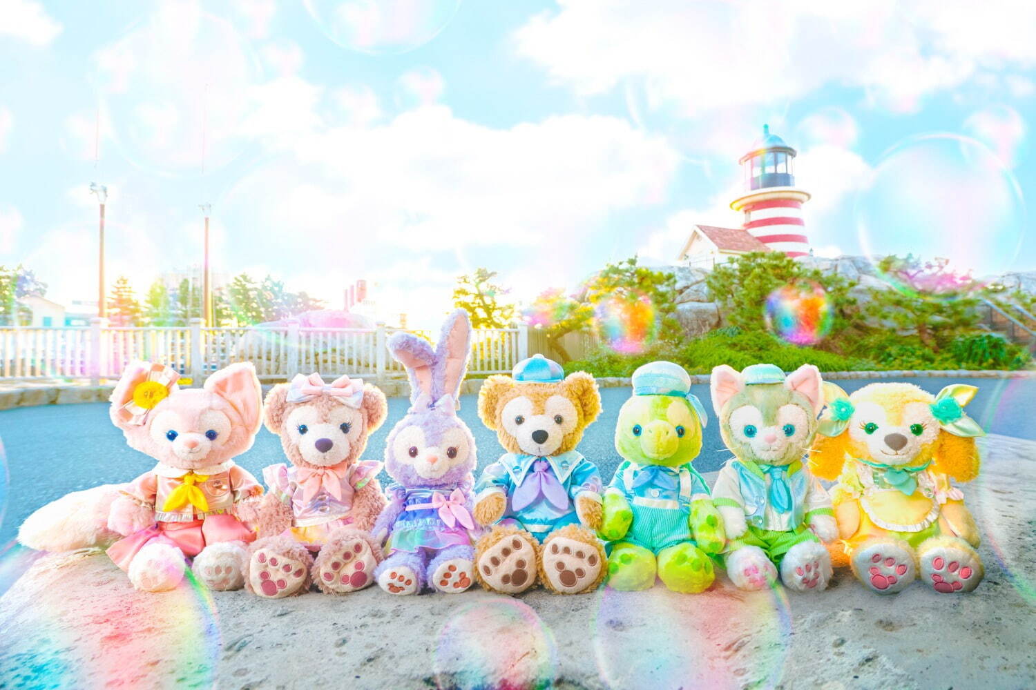 ダッフィー＆フレンズ“虹やシャボン玉”彩る限定グッズ・メニュー、レインボーカラーのぬいぐるみなど｜写真76