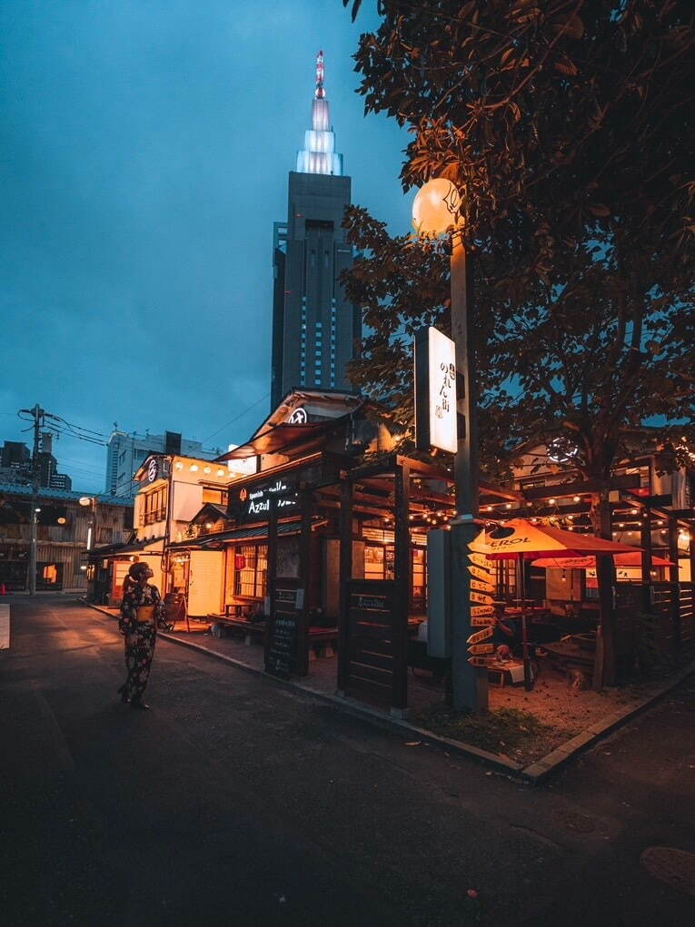 代々木「ほぼ新宿のれん街」倉庫型横丁の桜まつり、花見気分で楽しむ料理や夜間ライトアップ｜写真7