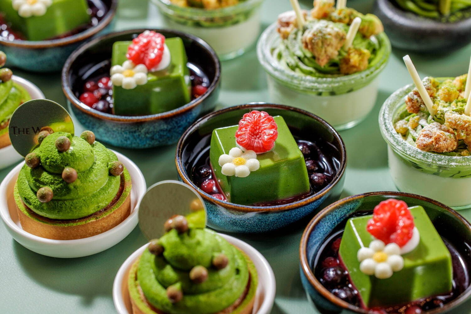 ウェスティンホテル東京の"ブランド抹茶”スイーツビュッフェ、宇治抹茶ティラミスタルトなど｜写真9