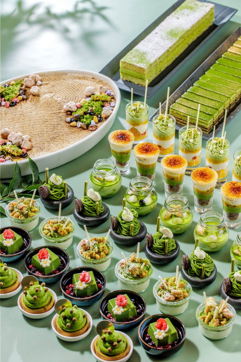 ウェスティンホテル東京の"ブランド抹茶”スイーツビュッフェ、宇治抹茶ティラミスタルトなど｜写真10