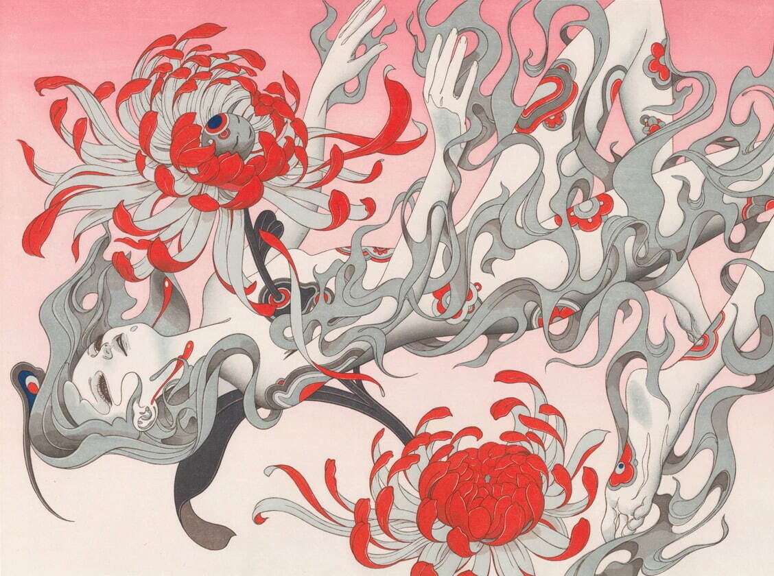 展覧会「浮世絵現代」東京国立博物館で、水木しげる＆塩田千春ら