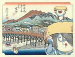 展覧会「浮世絵現代」東京国立博物館で、水木しげる＆塩田千春ら