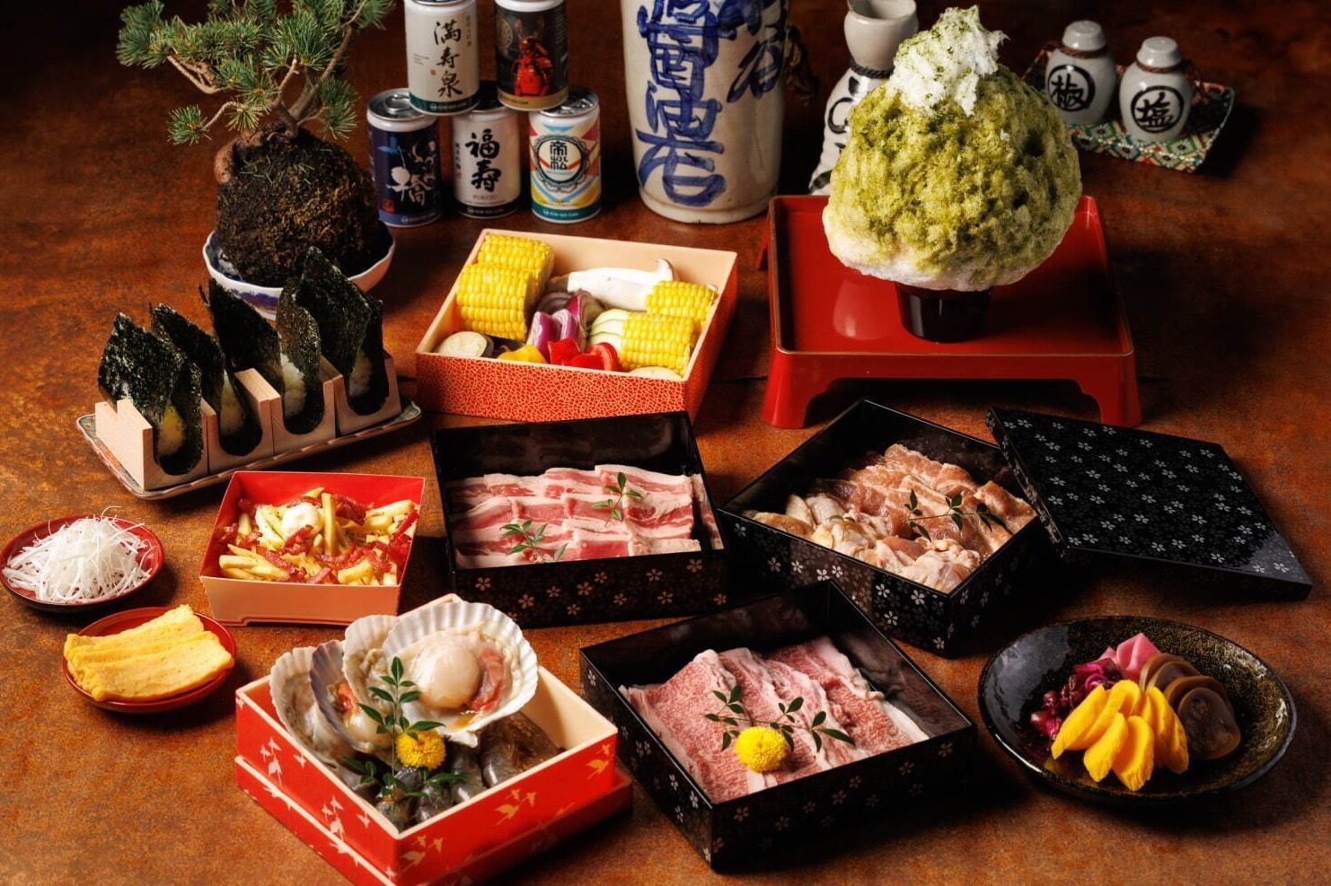 ルミネ新宿“お祭り”テーマのルーフトップビアガーデン、手ぶらでBBQ＆縁日スイーツなど