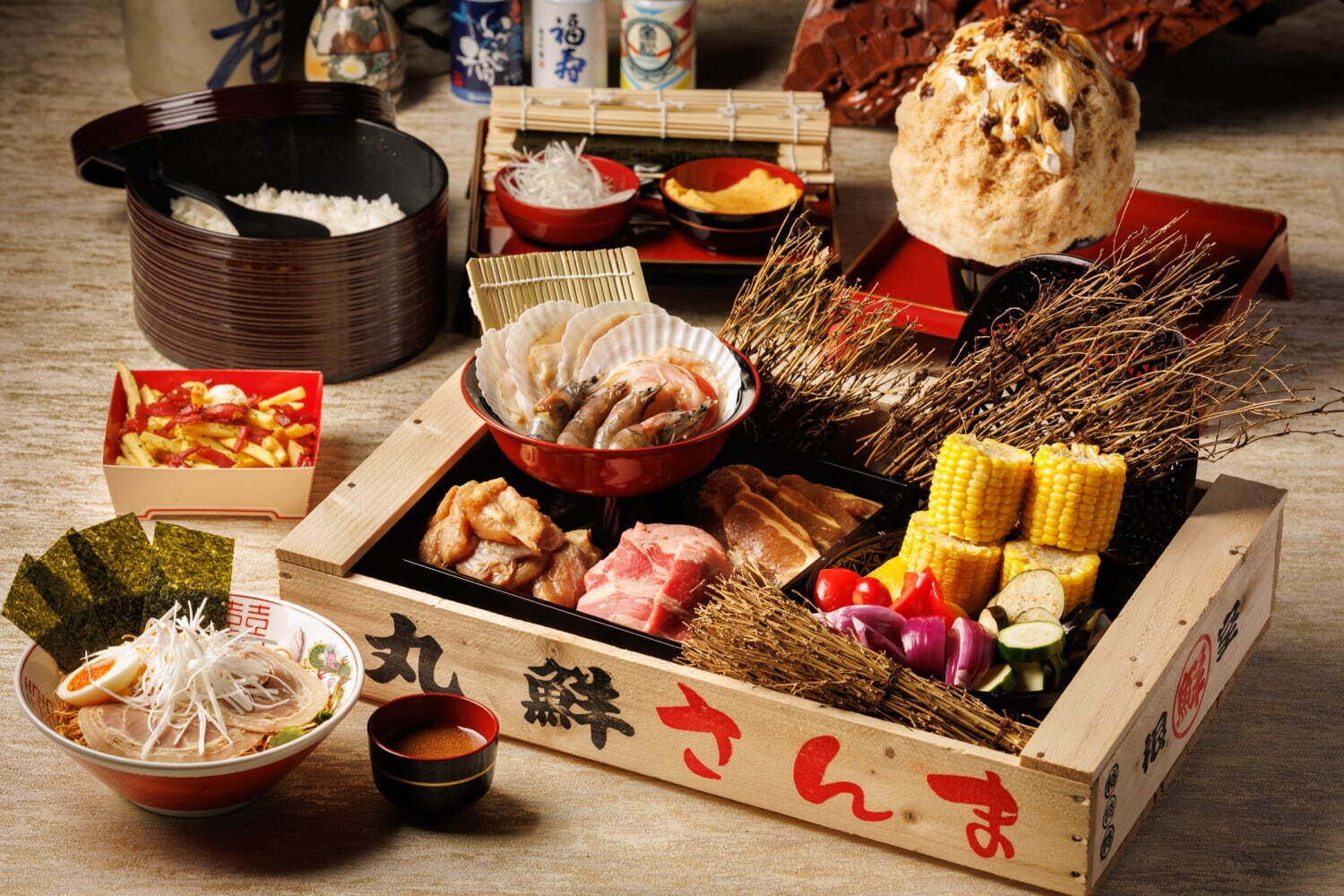 ルミネ新宿“お祭り”テーマのルーフトップビアガーデン、手ぶらでBBQ＆縁日スイーツなど｜写真4