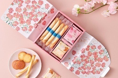 ヨックモック“スイートピーが咲き誇る”クッキーアソート、定番「シガール」や春限定のいちごサブレ