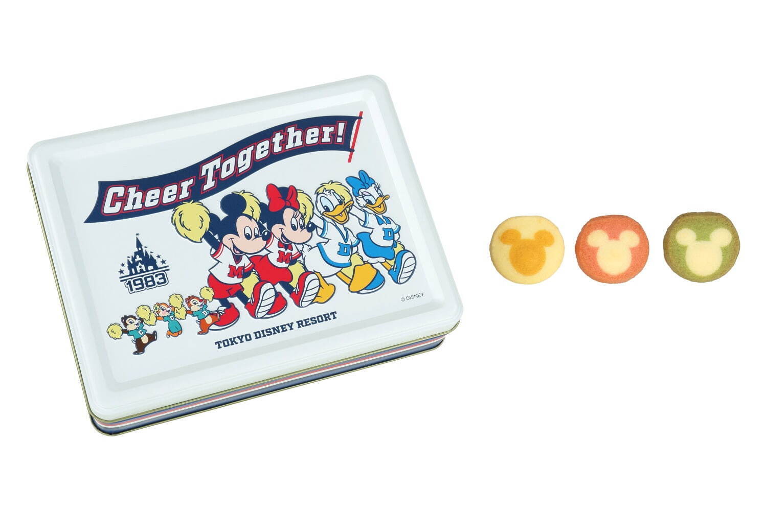 東京ディズニーリゾート“レトロ”グッズ、チアリーダー風ミッキーのTシャツ＆ポンポン付きカチューシャ｜写真18