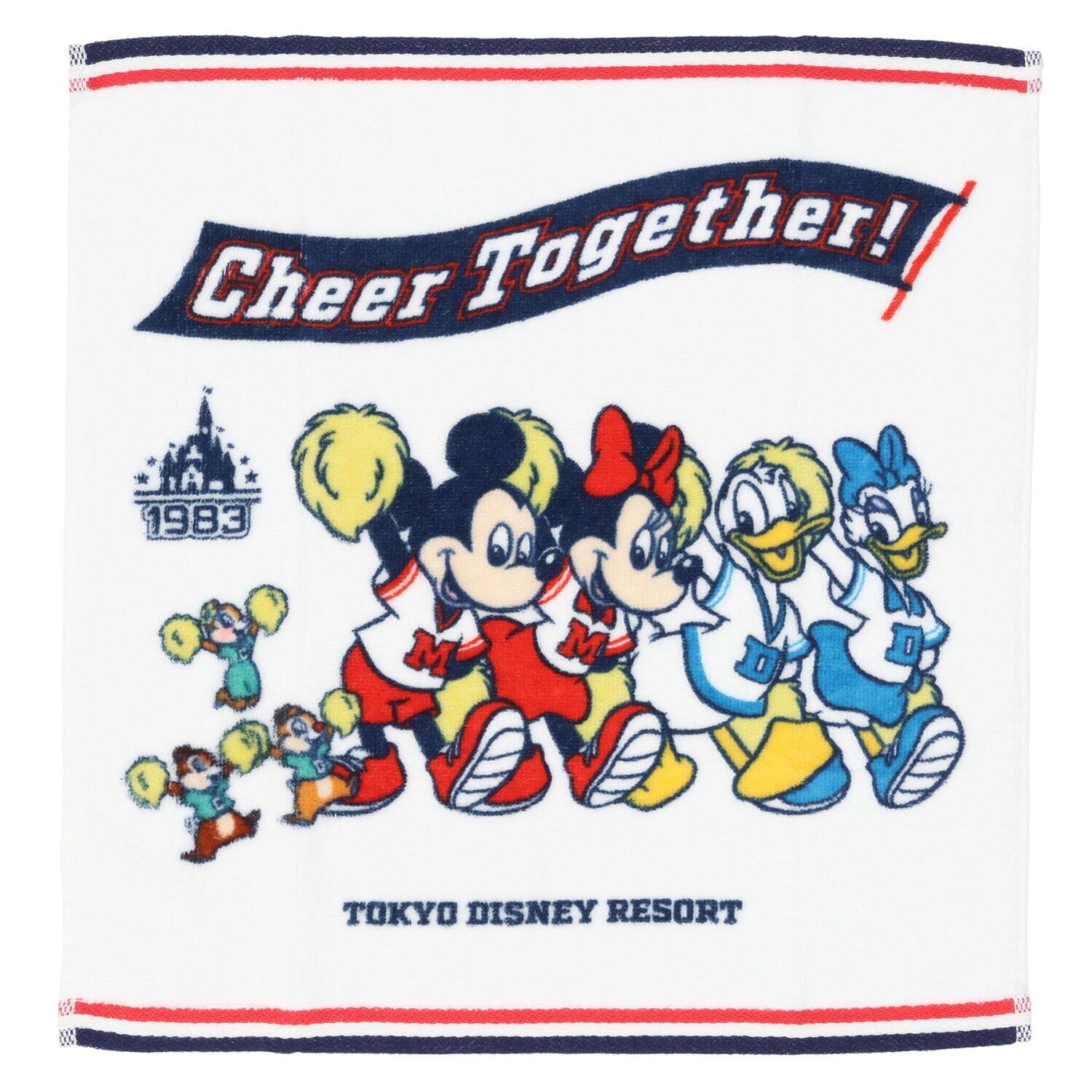 東京ディズニーリゾート“レトロ”グッズ、チアリーダー風ミッキーのTシャツ＆ポンポン付きカチューシャ｜写真28