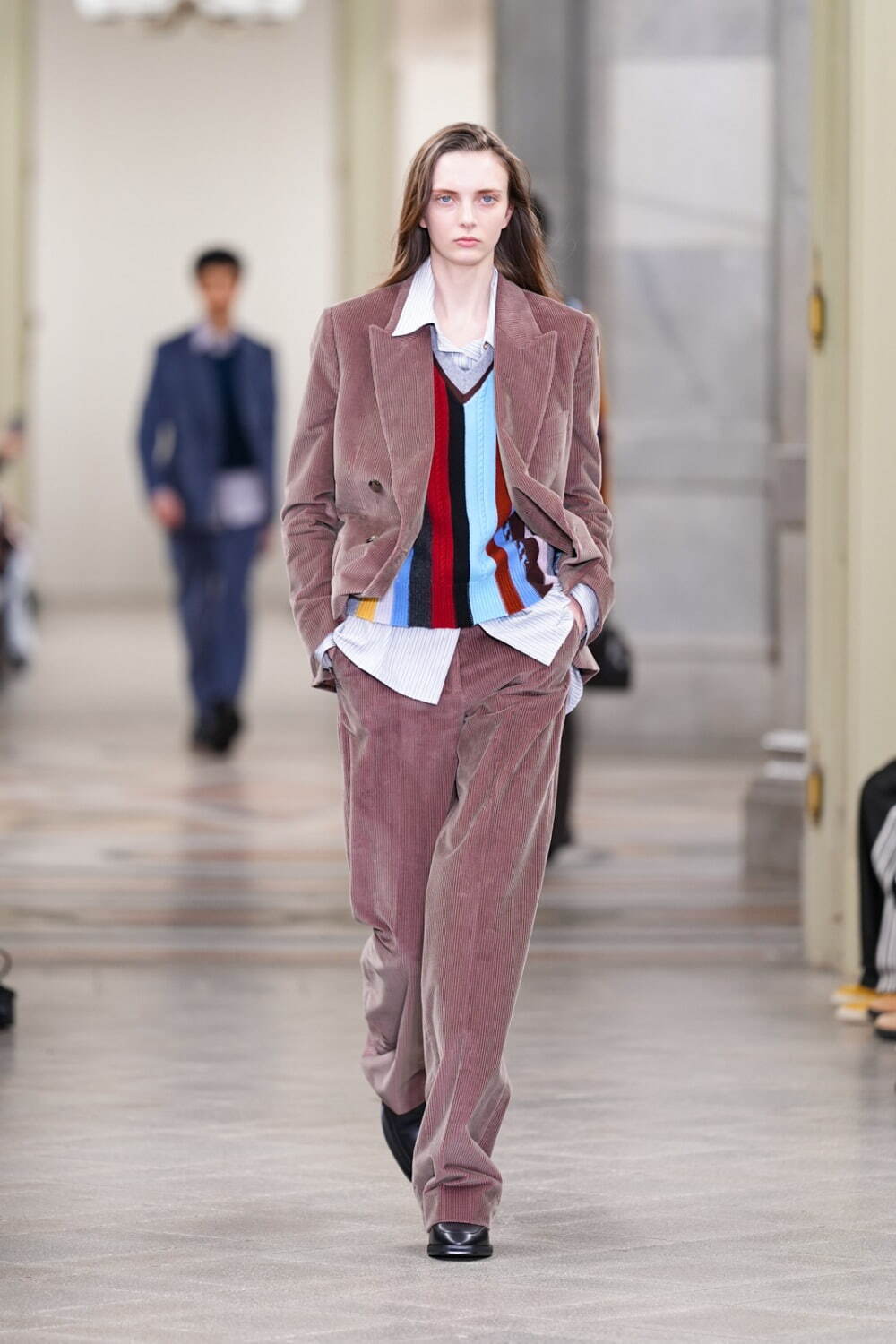 Paul Smith ポールスミス スカートスーツ きよかっ カーキ 40