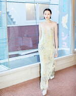 完売前に☆ [Mame Kurogouchi] シルク キャミソール ドレス Mame Kurogouchi】Marble Print Silk Camisole Dress/beige | TOLMA.