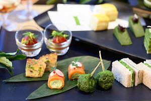 フォションホテル京都×辻利兵衛本店の抹茶アフタヌーンティー、“レモン香る”オペラ抹茶や濃厚テリーヌ｜写真4