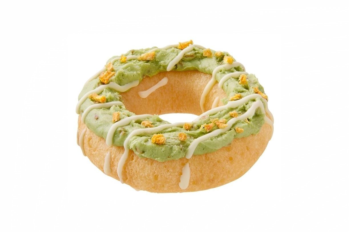 Kome-Dough 玄米茶クリーム 356円(イートイン363円)