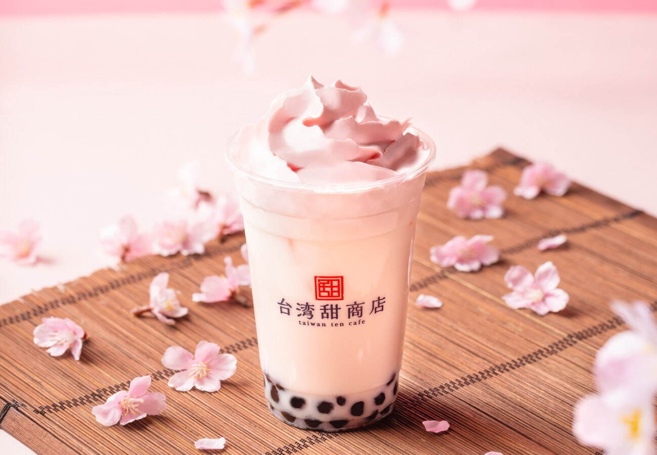 「桜ミルク」680円 ※Mサイズ、アイスのみ