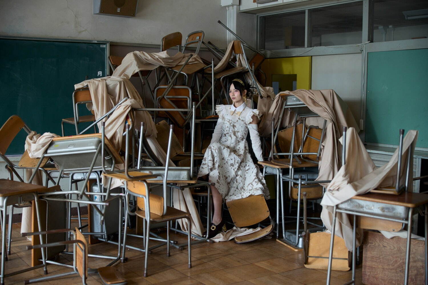 ハザマ(ha | za | ma) 2025年春夏ウィメンズ&メンズコレクション  - 写真10
