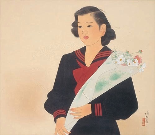 日本画家・伊東深水の回顧展が京都府立堂本印象美術館で、現代
