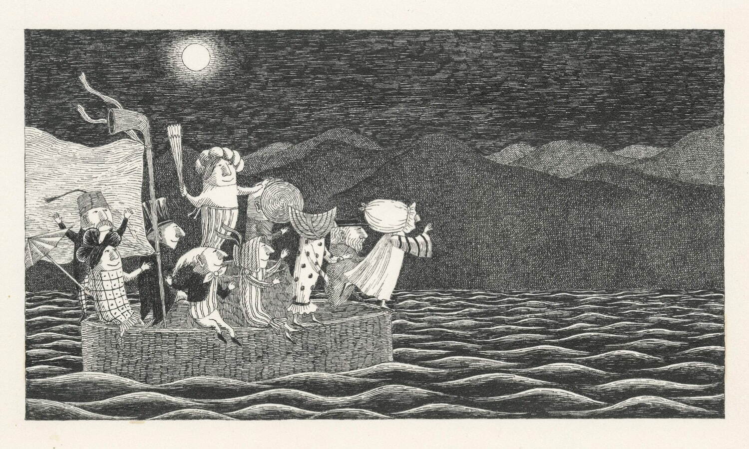 絵本作家エドワード・ゴーリーの展覧会が香川・高松市美術館で、『うろんな客』原画など約250点を展示｜写真4
