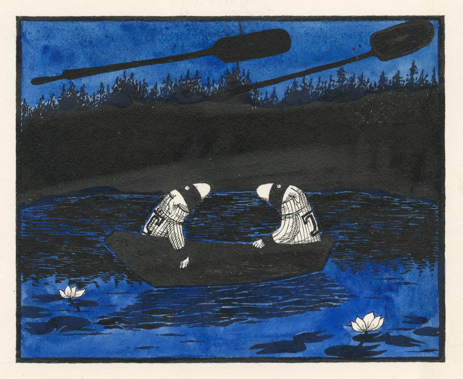 絵本作家エドワード・ゴーリーの展覧会が香川・高松市美術館で、『うろんな客』原画など約250点を展示｜写真5