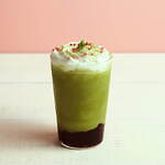 猿田彦珈琲(Sarutahiko Coffee) 桜抹茶あずきフラッペ｜写真1