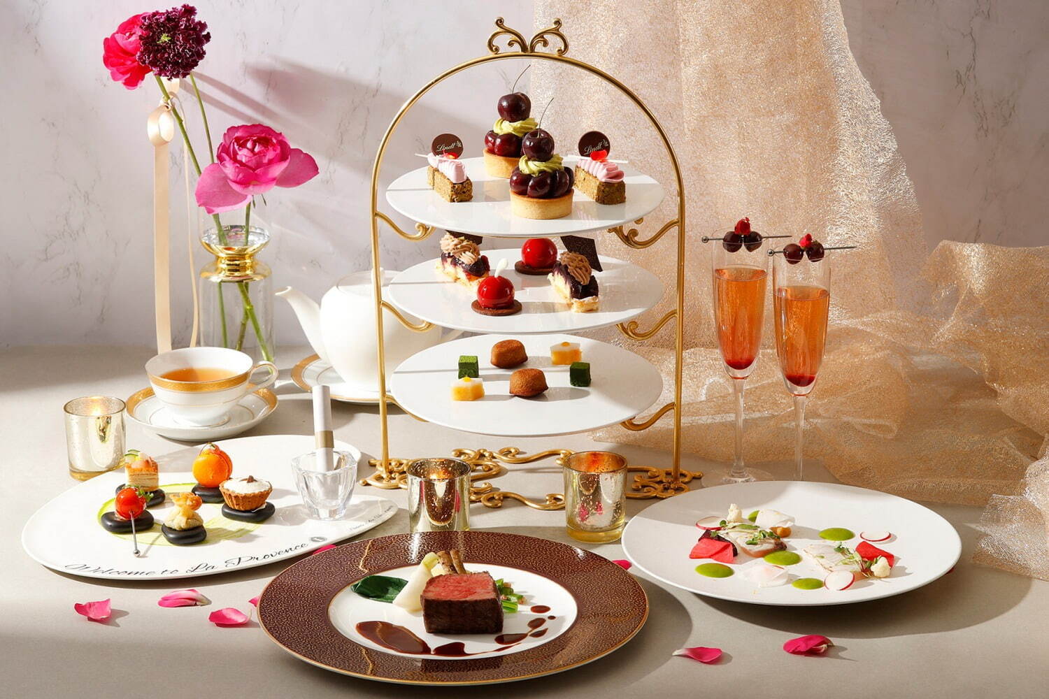 リンツチョコ×“甘酸っぱいチェリーのアフタヌーンティー、ホテル インターコンチネンタル 東京ベイで｜写真8