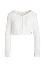 タトラス“パールの雫”が流れるサテンドレス＆ホワイトレースのモッズコート、25年春夏のレディース新作｜写真11