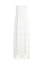 タトラス“パールの雫”が流れるサテンドレス＆ホワイトレースのモッズコート、25年春夏のレディース新作｜写真31