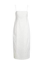 タトラス“パールの雫”が流れるサテンドレス＆ホワイトレースのモッズコート、25年春夏のレディース新作｜写真29