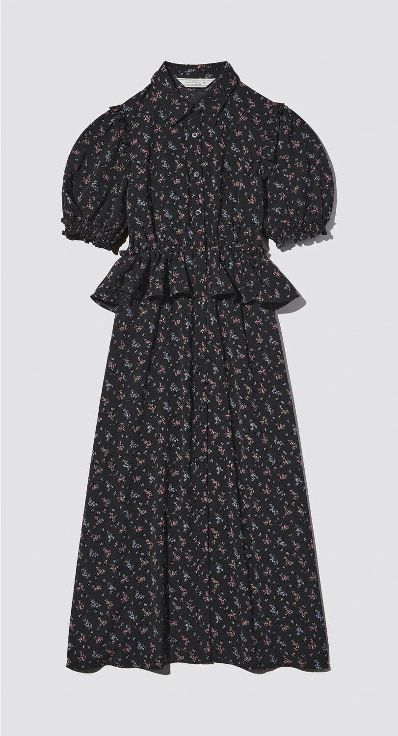 GU×ロク“フリル付き”チェックワンピース＆小花柄のリボンハット、コラボ初のメンズウェアも｜写真12