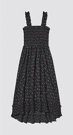 GU×ロク“フリル付き”チェックワンピース＆小花柄のリボンハット、コラボ初のメンズウェアも｜写真14