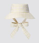 GU×ロク“フリル付き”チェックワンピース＆小花柄のリボンハット、コラボ初のメンズウェアも｜写真28