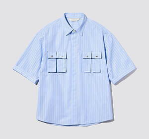 GU×ロク“フリル付き”チェックワンピース＆小花柄のリボンハット、コラボ初のメンズウェアも｜写真38