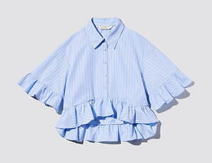 GU×ロク“フリル付き”チェックワンピース＆小花柄のリボンハット、コラボ初のメンズウェアも｜写真6