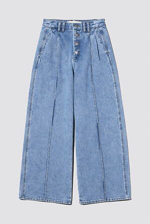 GU×ロク“フリル付き”チェックワンピース＆小花柄のリボンハット、コラボ初のメンズウェアも｜写真20