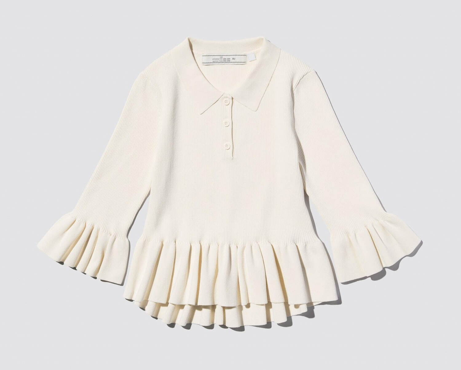 GU×ロク“フリル付き”チェックワンピース＆小花柄のリボンハット、コラボ初のメンズウェアも｜写真8