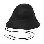 マメ クロゴウチ×エントワフェイン“なめらか曲線フォルム”のコラボハット、軽くて涼しい麻素材｜写真1