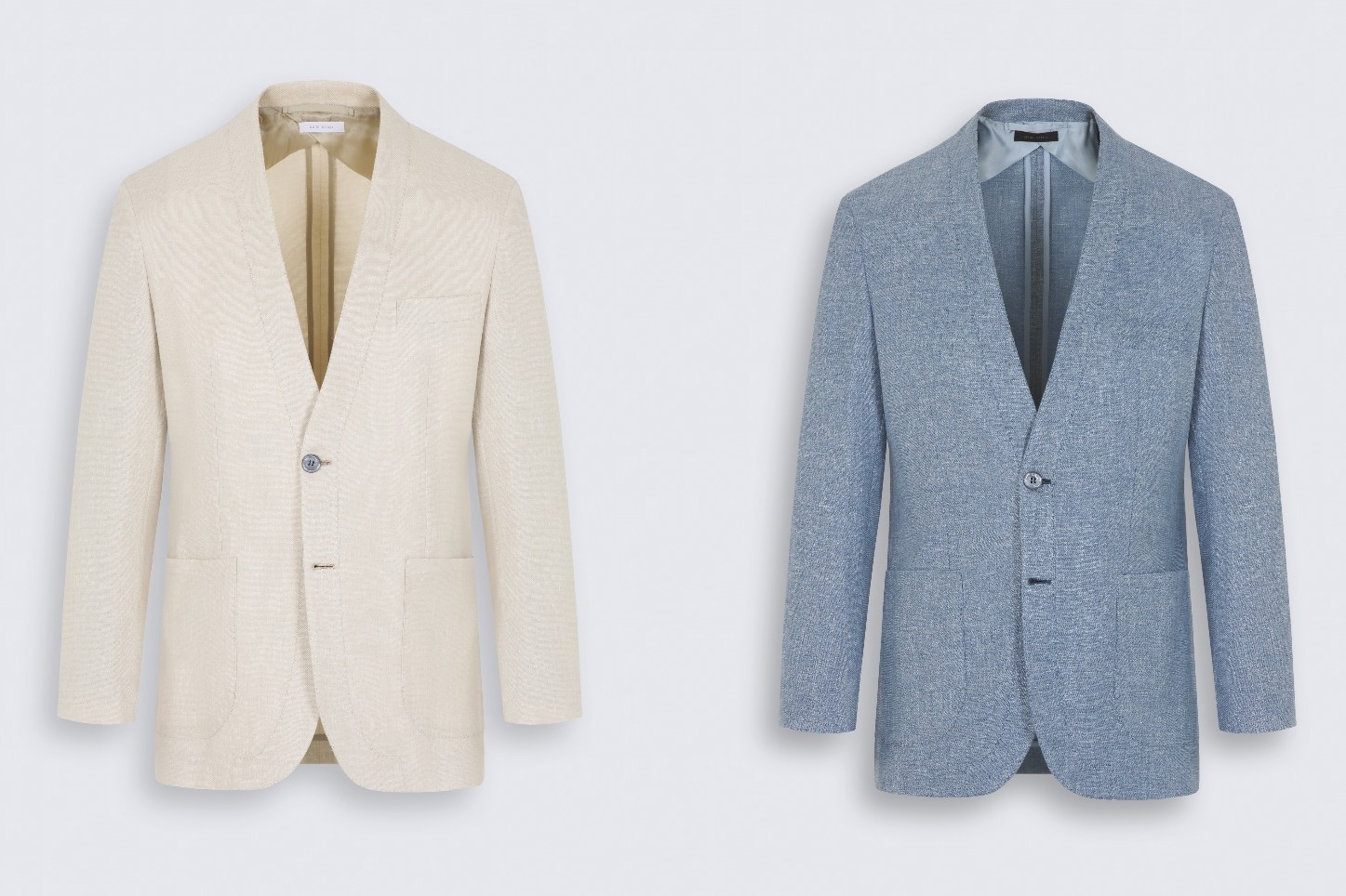 ブリオーニ“ジャケット＆カーディガンが融合”「ジャーディガン」柔らかく光沢のあるリネンシルク混を採用