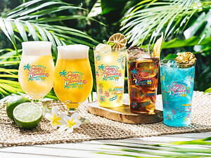 屋外ビアガーデン「プレミアム ビアテラス」二子玉川ライズで、“ハワイ”フード＆リゾートカクテル｜写真2