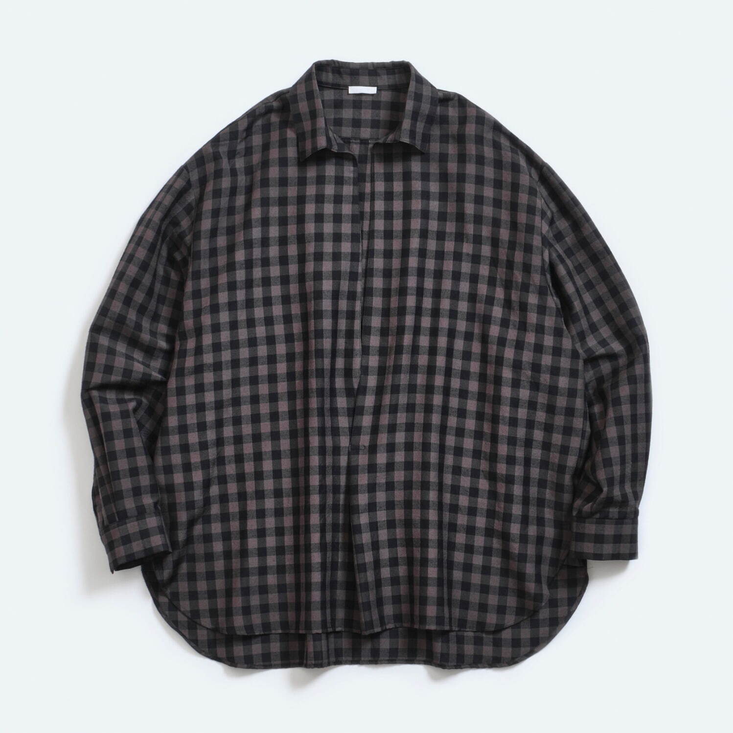 シルクプレイドスキッパーシャツ 37,400円