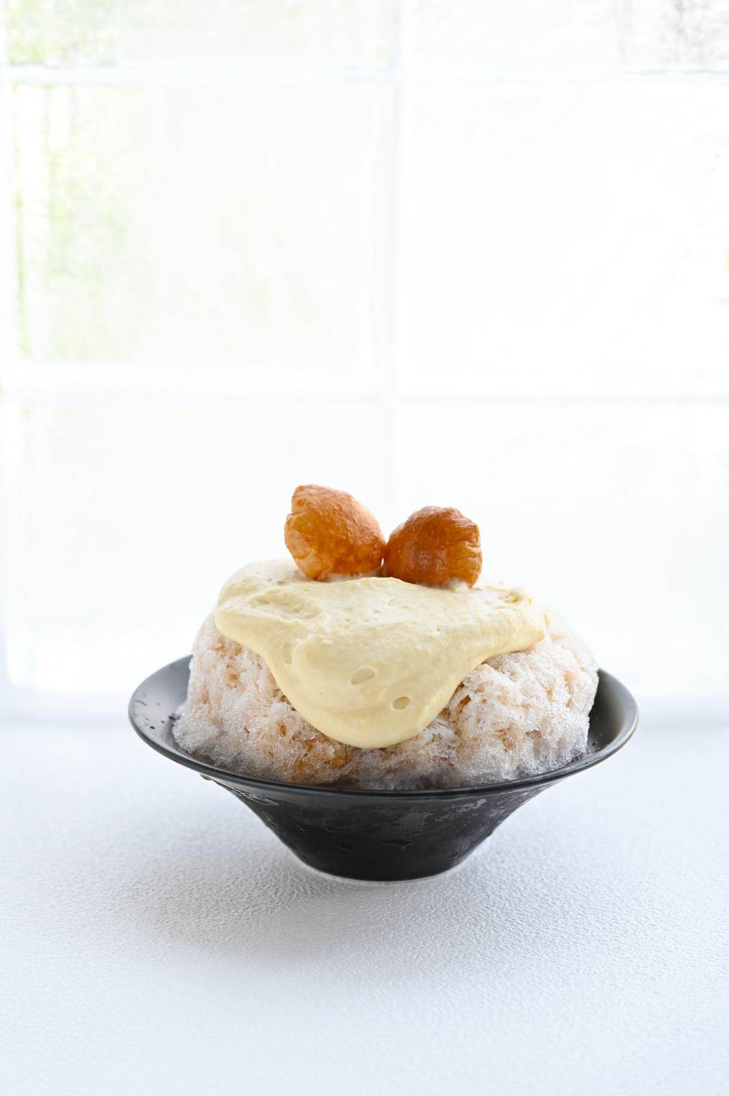 茶屋花冠本店「金蜜芋アールグレイの御氷」1,500円(さつまいも博限定)