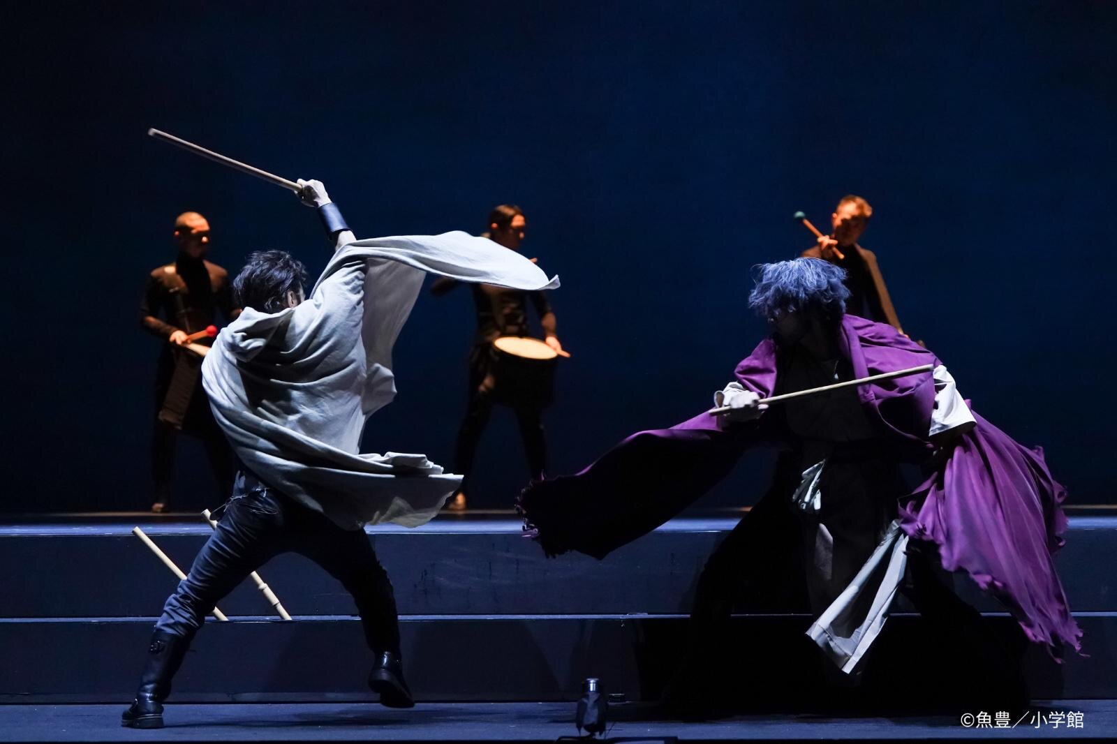 左より)成河、森山未來 撮影：田中亜紀