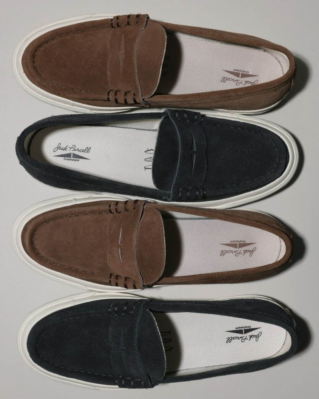 「ジャックパーセル ローファー / GP」22,000円