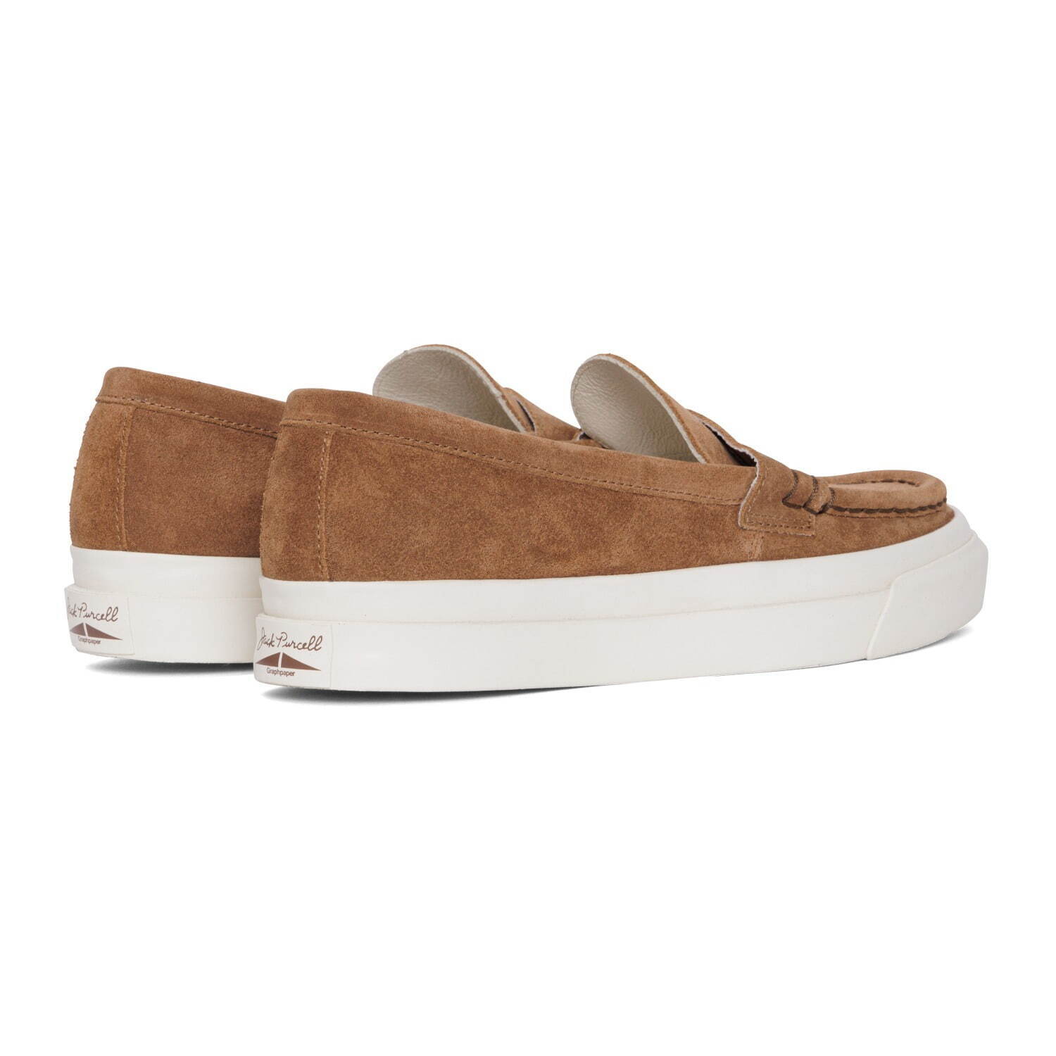 即完売　グラフペーパー×ジャックパーセル　スエードローファー Graphpaper (グラフペーパー) × Jack Purcell (ジャックパーセル