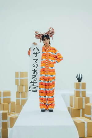 ハザマ(ha | za | ma) 2023年春夏ウィメンズ&メンズコレクション  - 写真17