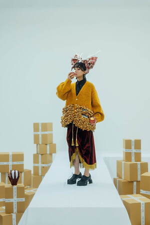 ハザマ(ha | za | ma) 2023年春夏ウィメンズ&メンズコレクション  - 写真23