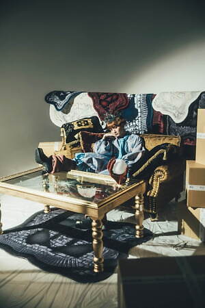 ハザマ(ha | za | ma) 2023年春夏ウィメンズ&メンズコレクション  - 写真48