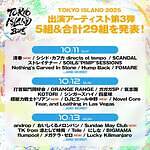 野外音楽フェス「トーキョー・アイランド 2025」お台場・海の森公園で開催｜写真4