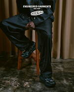 エンジニアド ガーメンツ×キーンのメンズスニーカー、煌めく“ウエスタン刺繍”とブラックアッパーで｜写真8