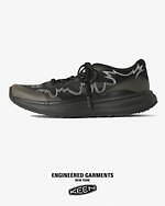 エンジニアド ガーメンツ×キーンのメンズスニーカー、煌めく“ウエスタン刺繍”とブラックアッパーで｜写真3