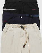 アンダーカバー×ノンネイティブ、スタッズ付きロープサンダル＆染色リネンのイージーパンツ｜写真17