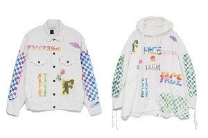 ファセッタズム“1点もの”プリントウェア、カラフルな格子柄デニムジャケットやパンツなど