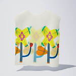 ミー イッセイ ミヤケ、“夢の中の花”を描いたストレッチプリーツトップス＆鮮やかチュニック｜写真1