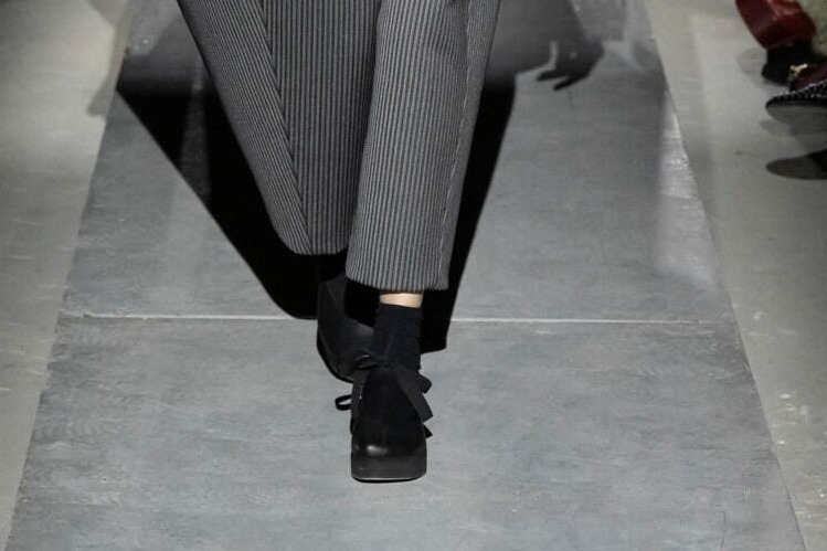 COMME des GARÇONS ブラックバレエシューズ風 COMME des GARÇONS ブラックバレエシューズ風